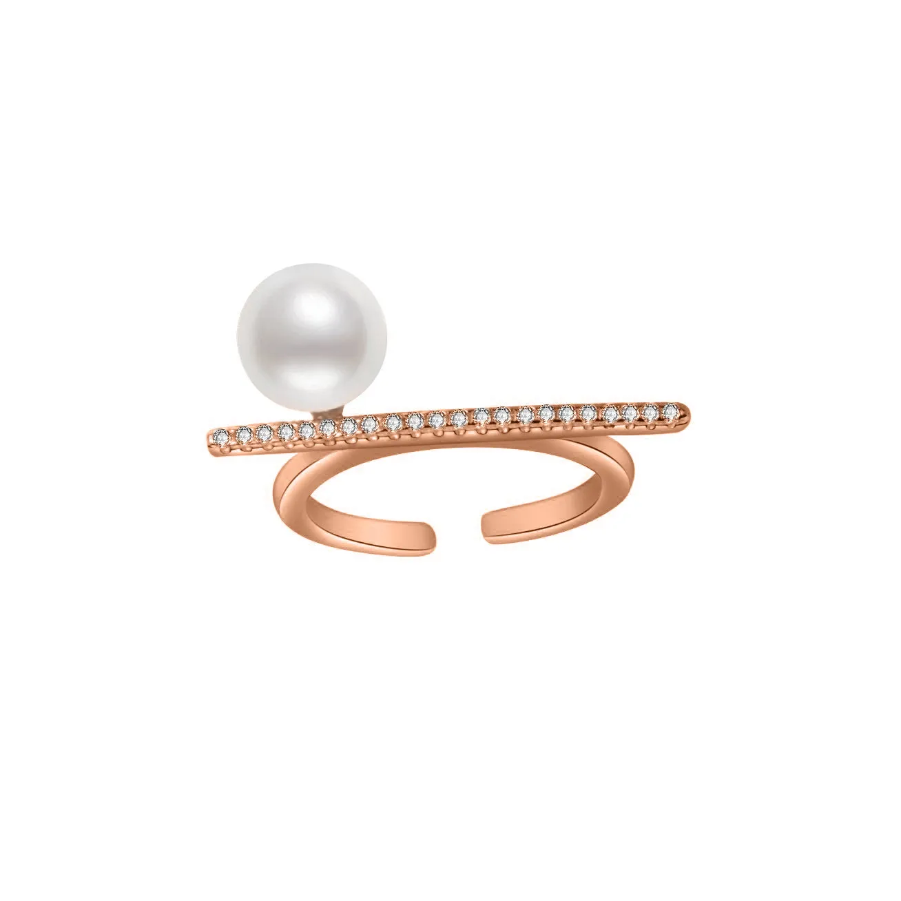 New Yorker Freshwater Pearl Ring WR00066