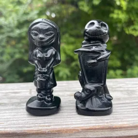 Obsidian Jack & Sally 2 Crystal Bundle