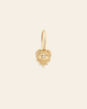 Occhio Pendant - 10k Solid Gold