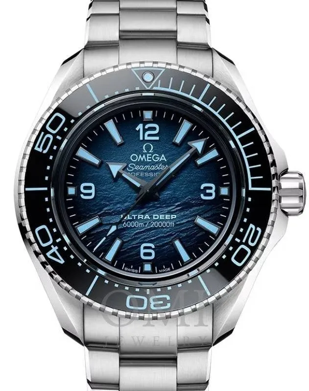 Omega Seamaster Planet Ocean 6000M Co-Axial Master Chronometer Ultra Deep 45.5MM O-MEGASTEEL Summer Blue Dial 215.30.46.21.03.002.