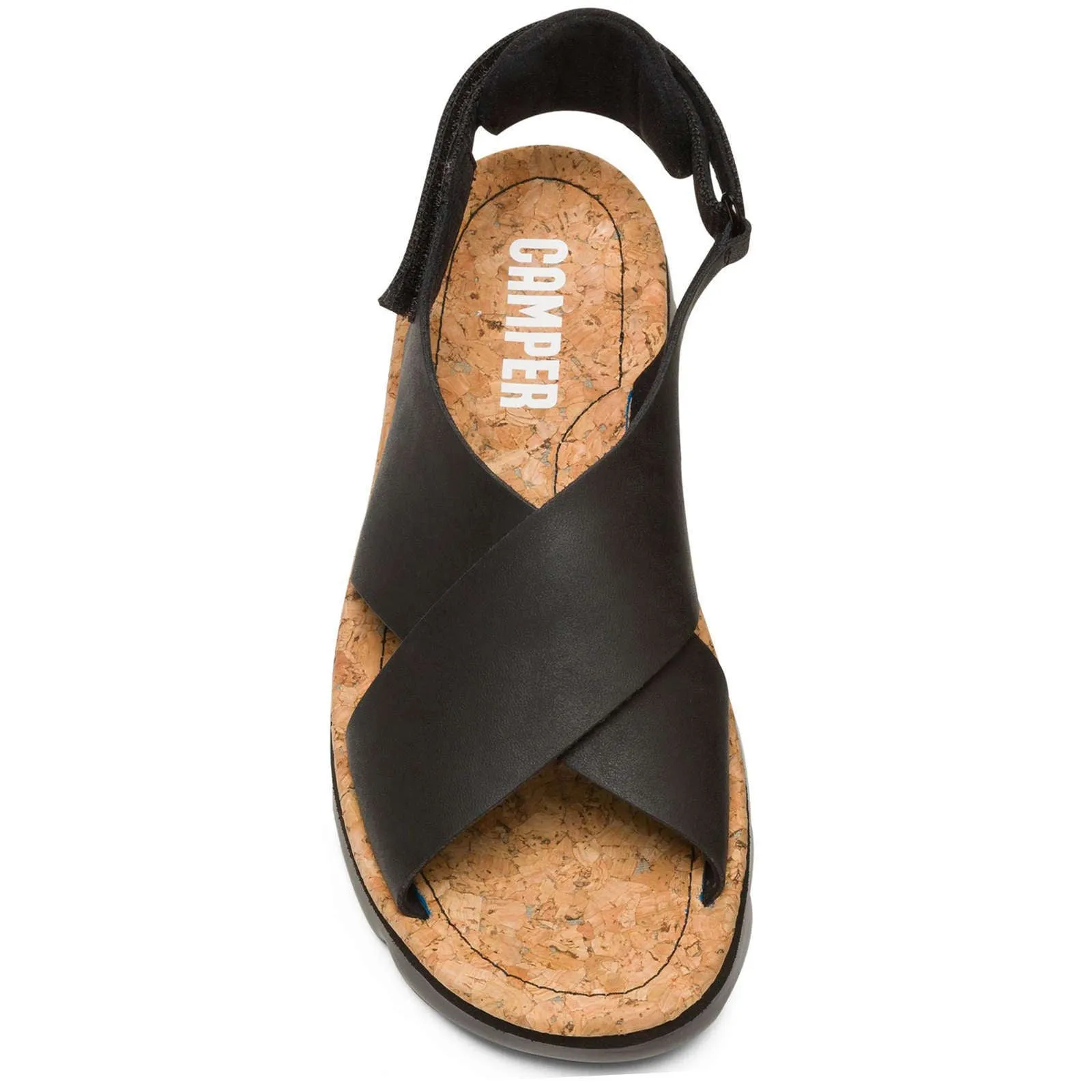 Oruga Calfskin Leather & Textile Women's Open-Toe Sandals