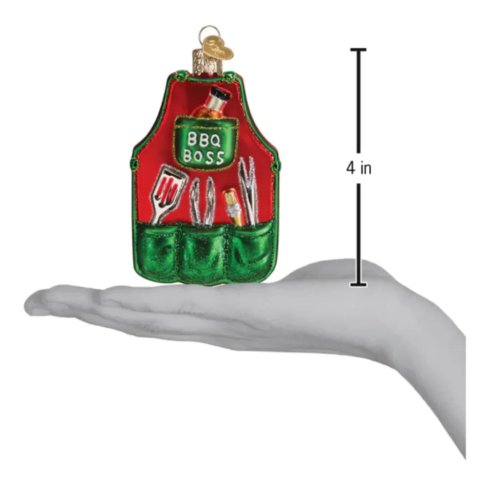 OWC BBQ Apron Ornament