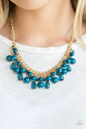 Paparazzi Accessories - Tour de Trendsetter #N420 Peg - Blue Necklace