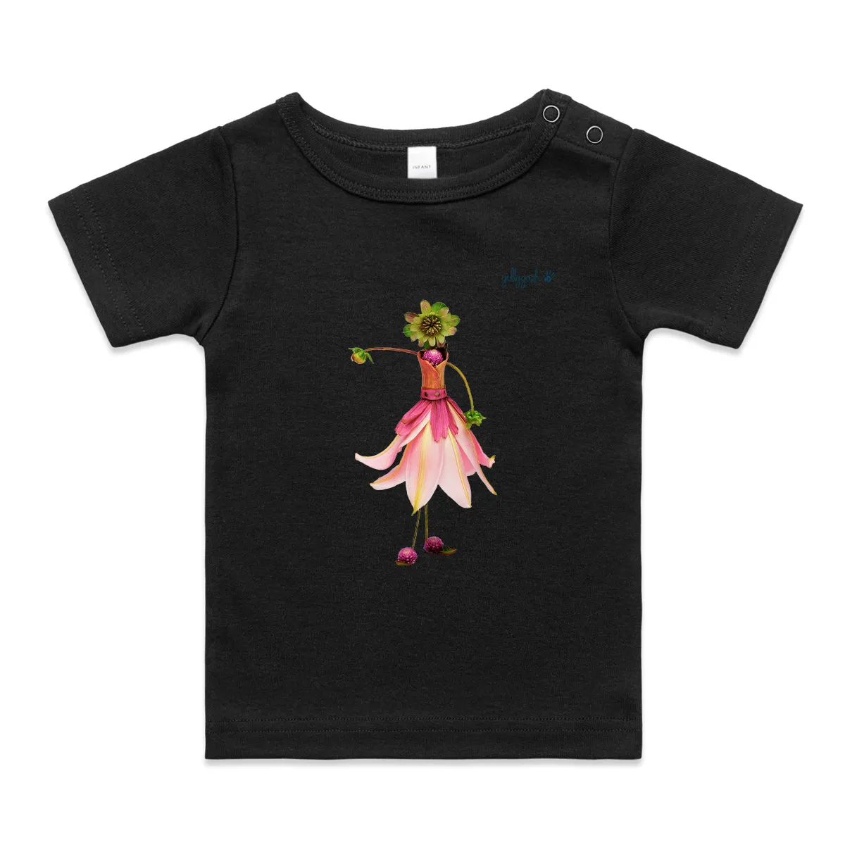 Pink Lily Ballerina - Infant Wee Tee