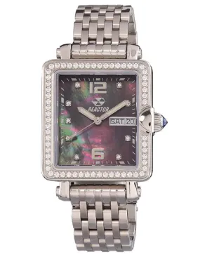 Reactor Trinity Womens Watch - Swarovski Crystals - Stainless Steel - MOP