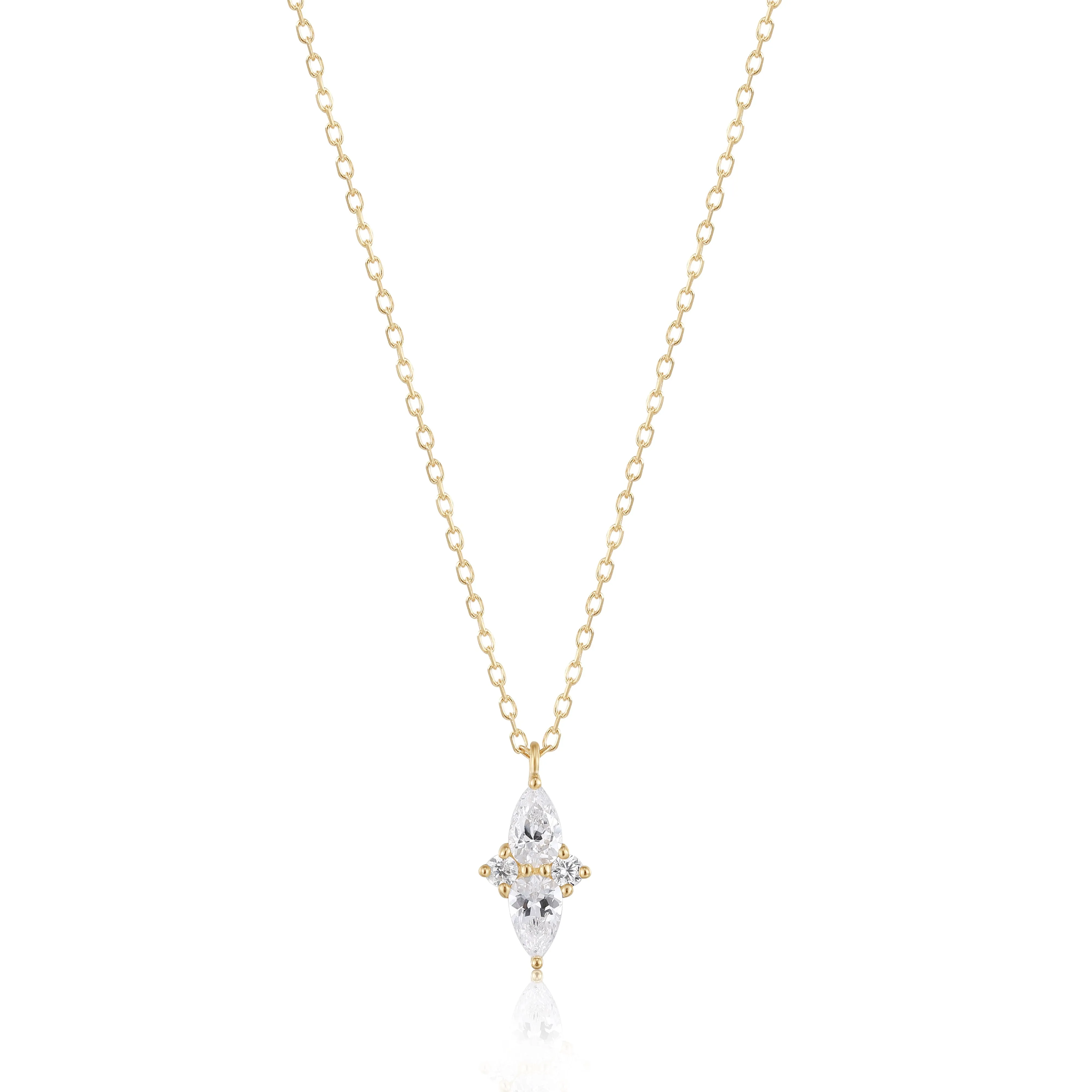 RION x Buddha Jewelry Ethereal Necklace - White Sapphire