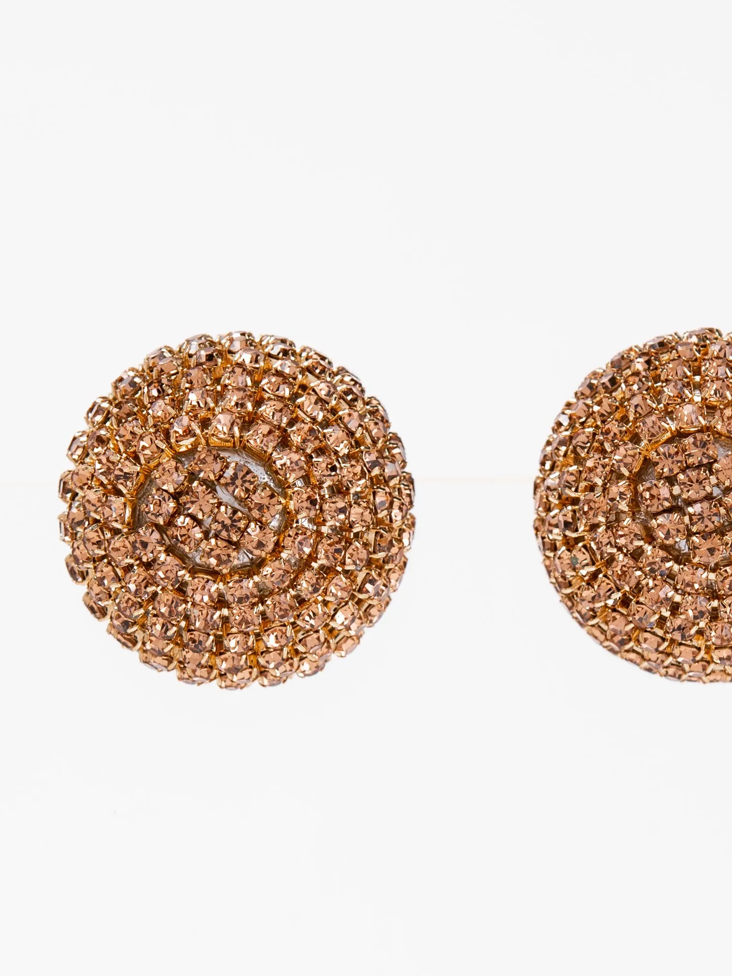 Scarlett Statement Stud Rhinestone Earrings