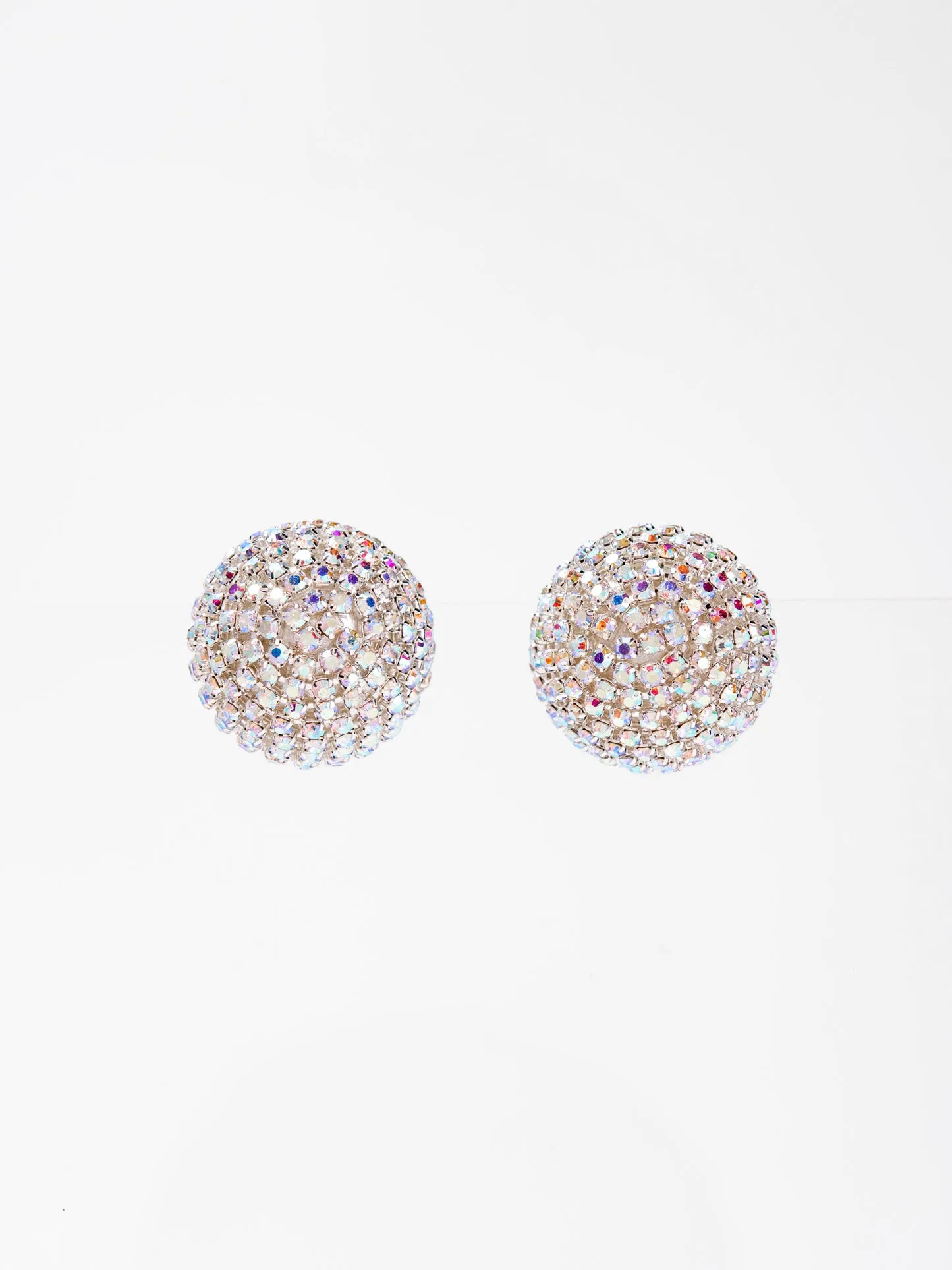 Scarlett Statement Stud Rhinestone Earrings