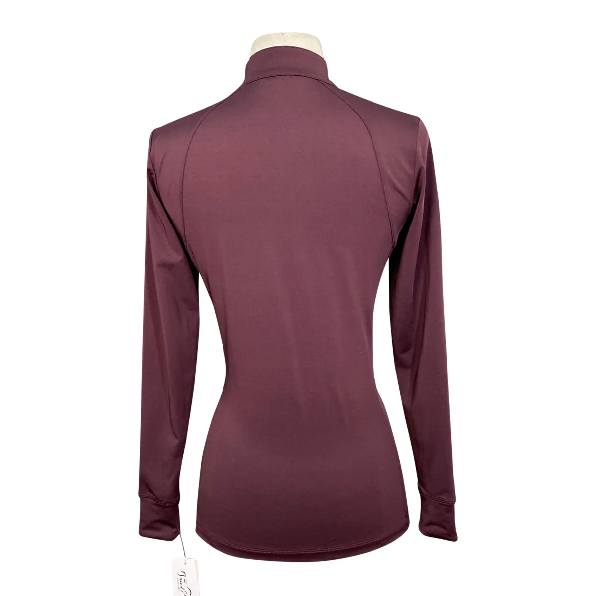 Schockemohle 'Page' Shirt in Wine - Women's XS