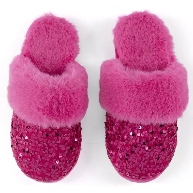 Shiraleah Fiesta Adult Slippers - Magenta