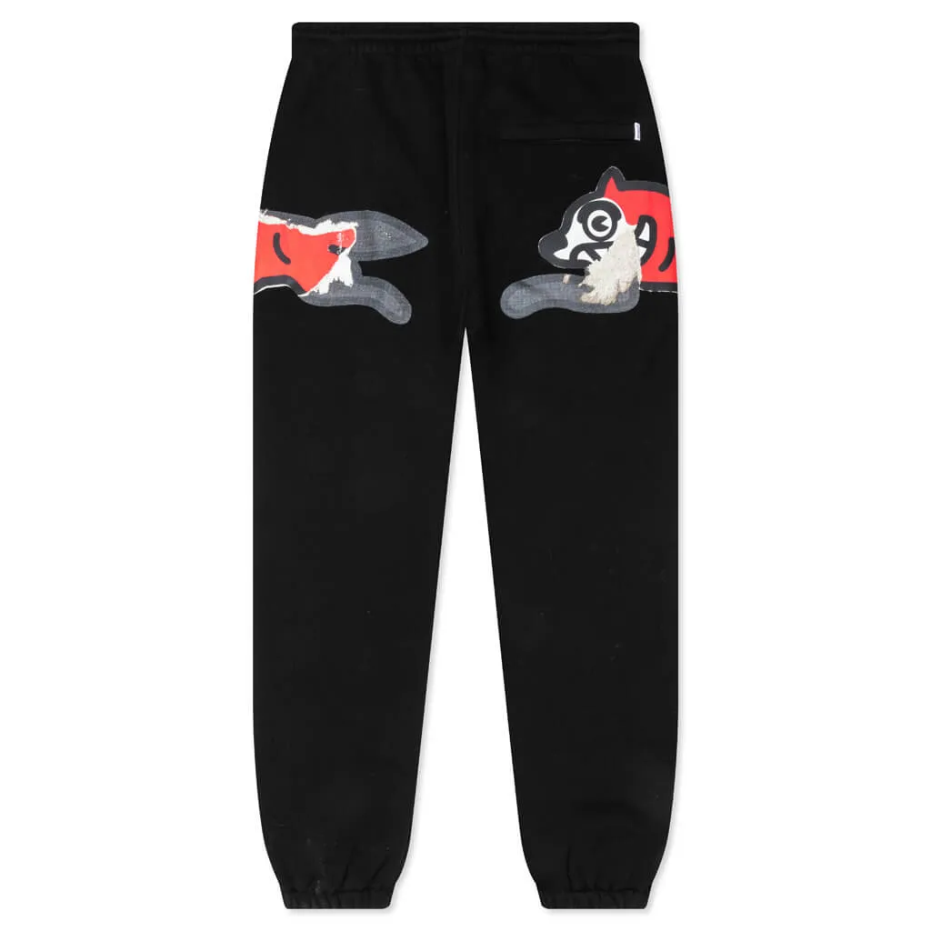 Sideways Sweatpant - Black