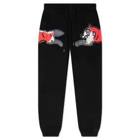 Sideways Sweatpant - Black