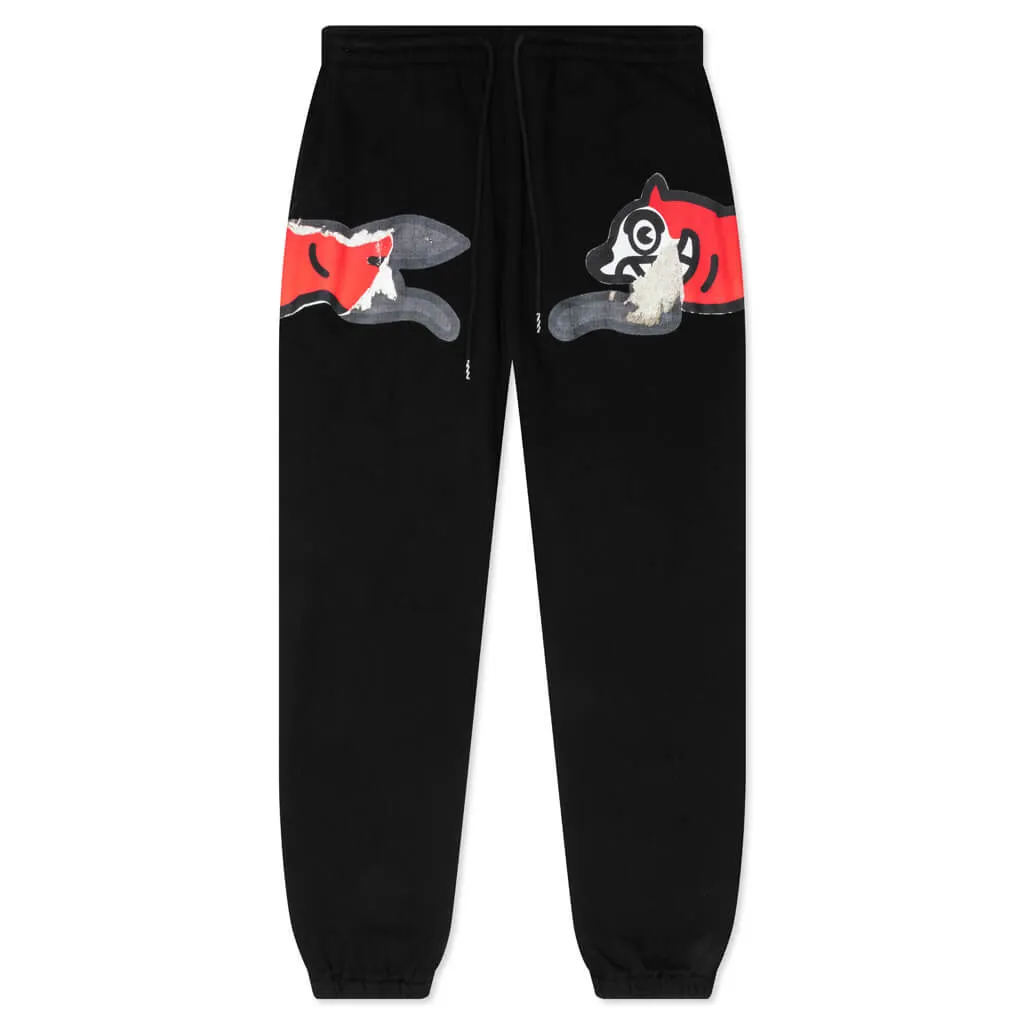 Sideways Sweatpant - Black