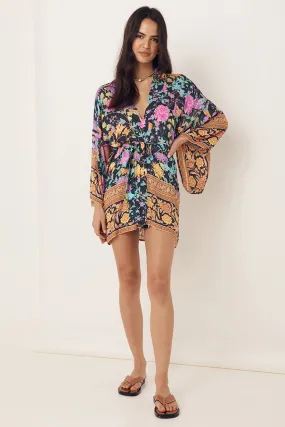 Spell & the Gypsy Butterfly Short Robe Firefly