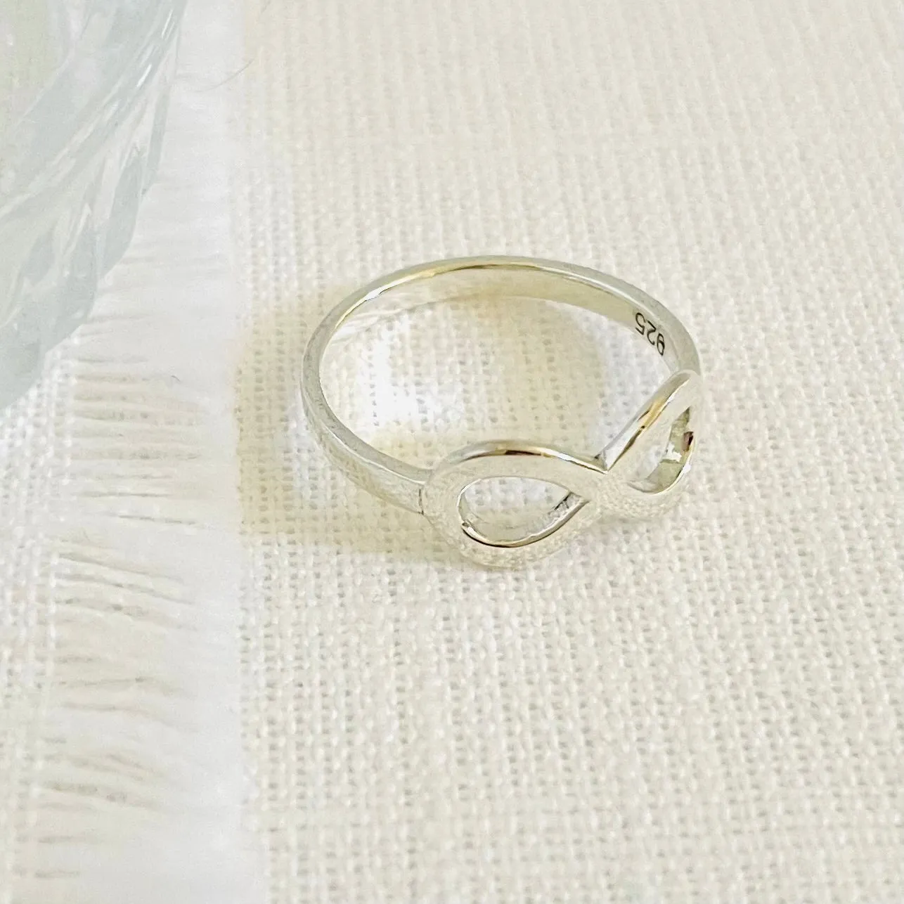 Sterling Silver Infinity Ring