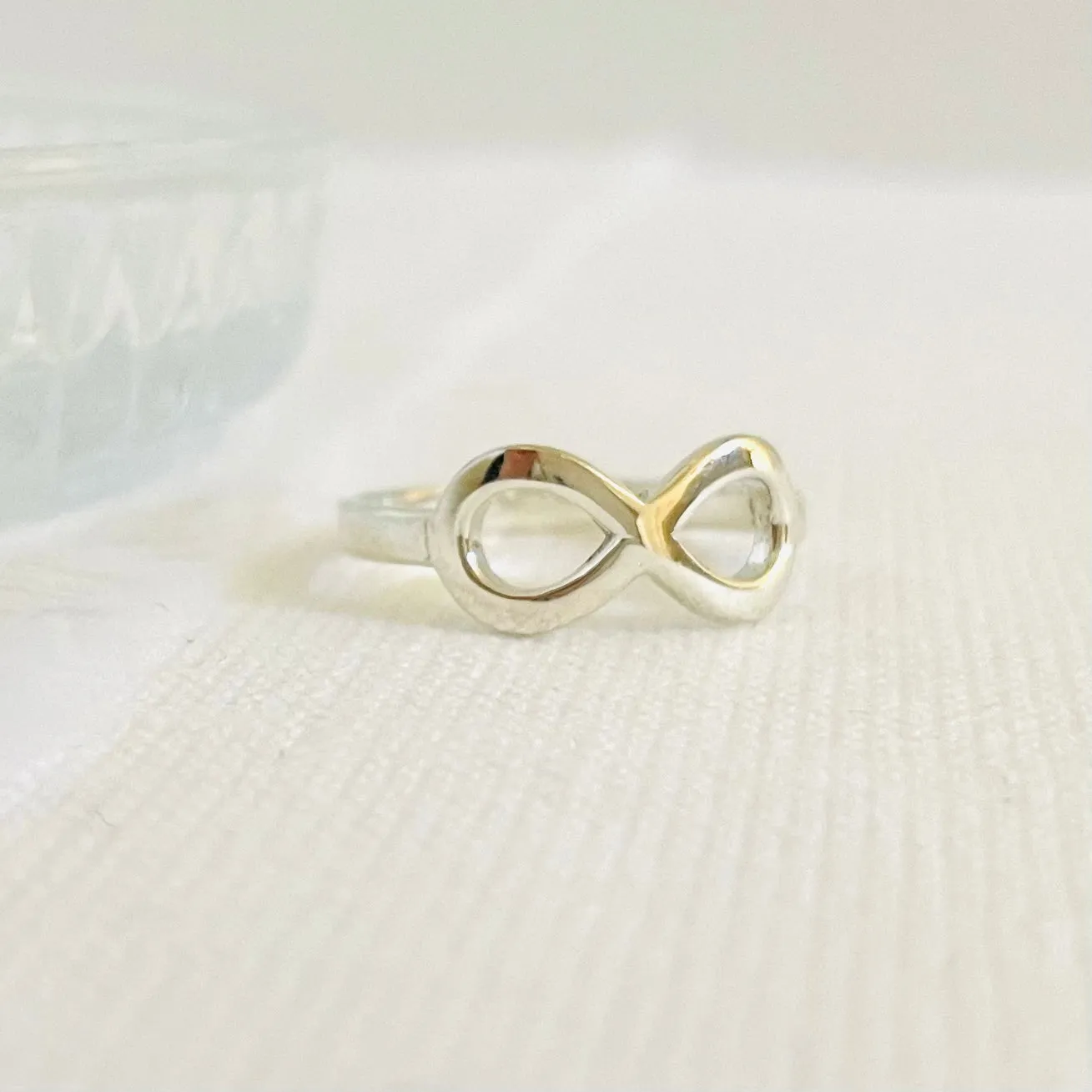 Sterling Silver Infinity Ring