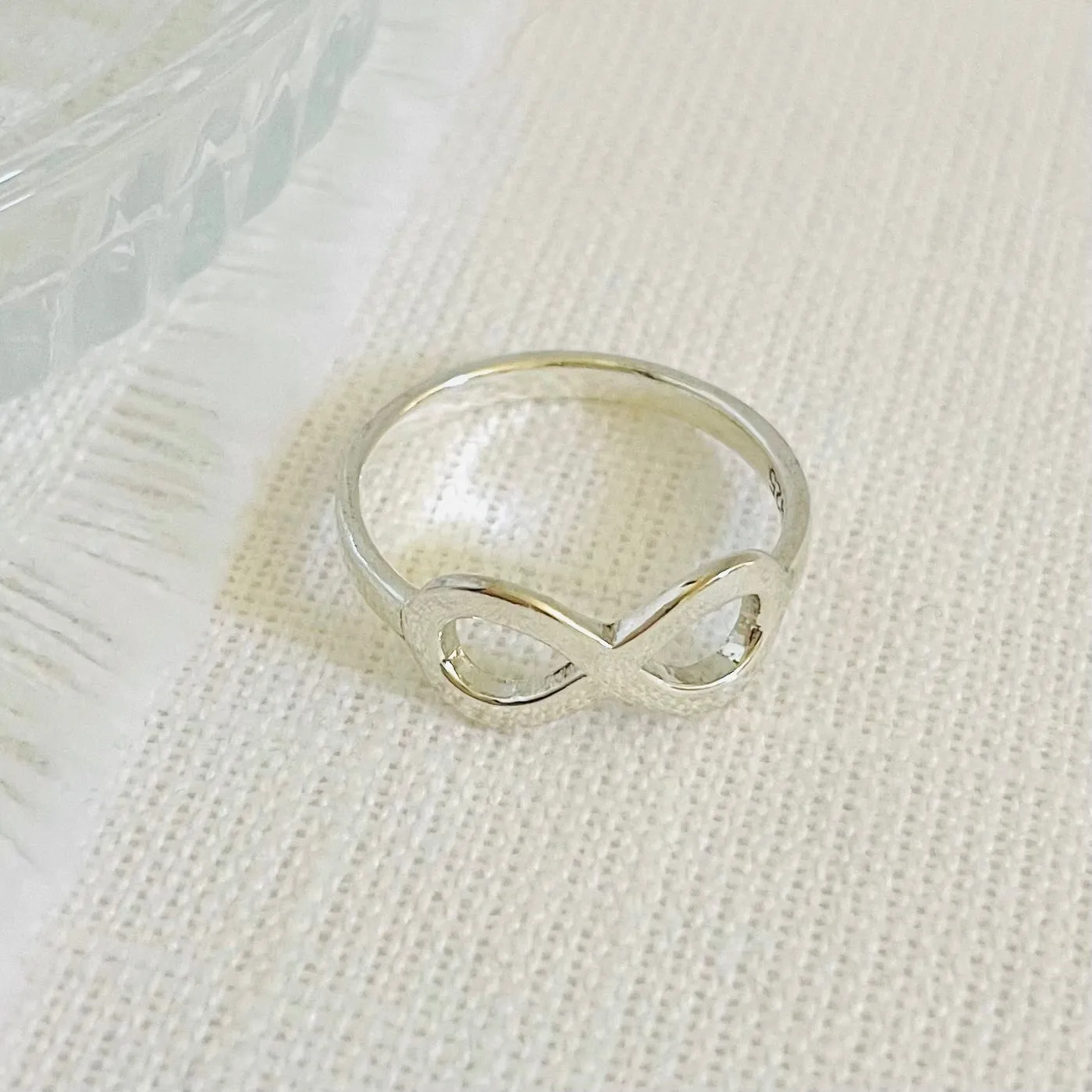 Sterling Silver Infinity Ring