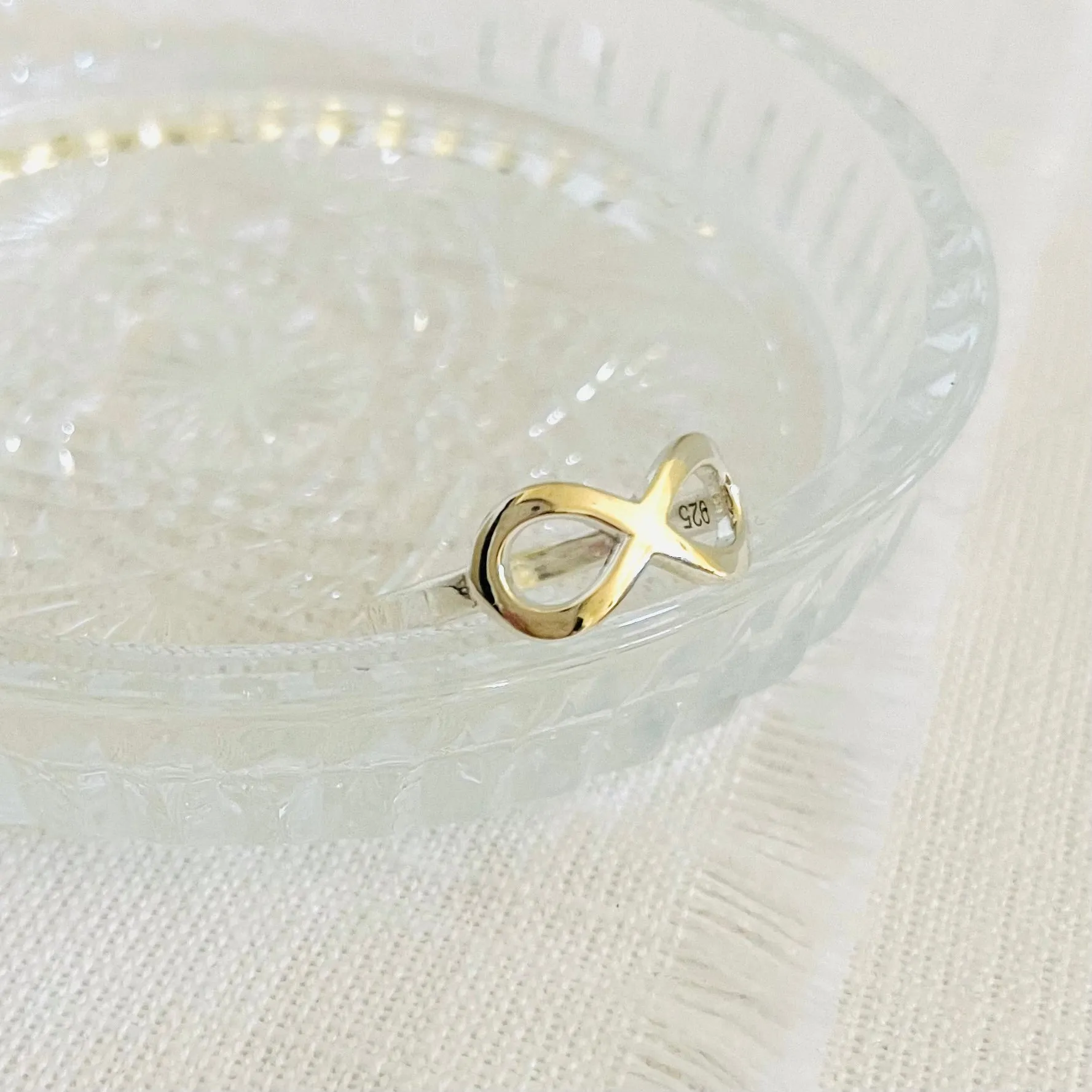 Sterling Silver Infinity Ring