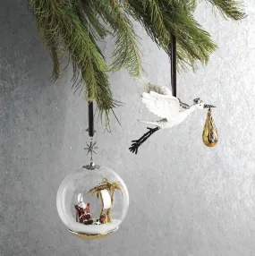 Stork Ornament