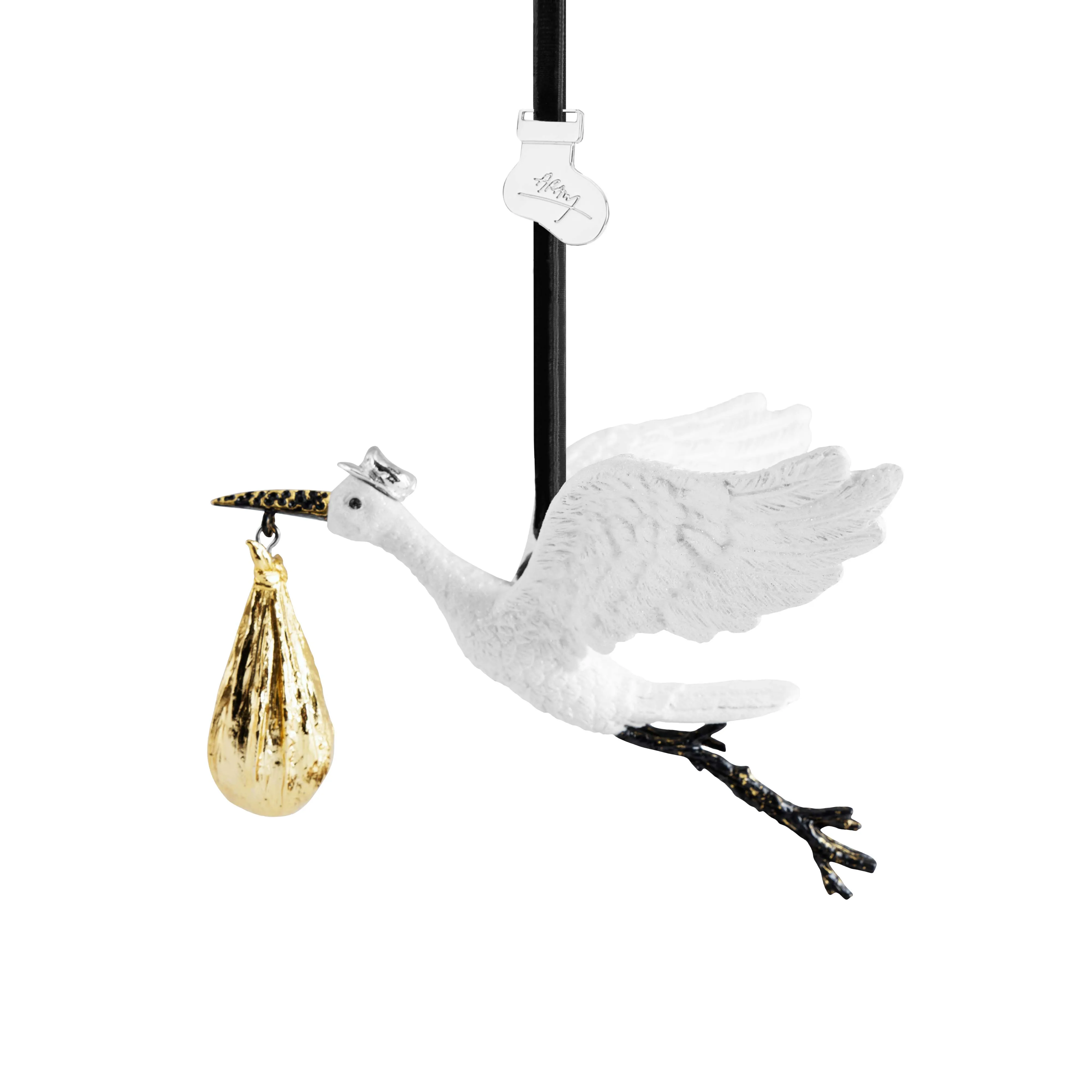 Stork Ornament