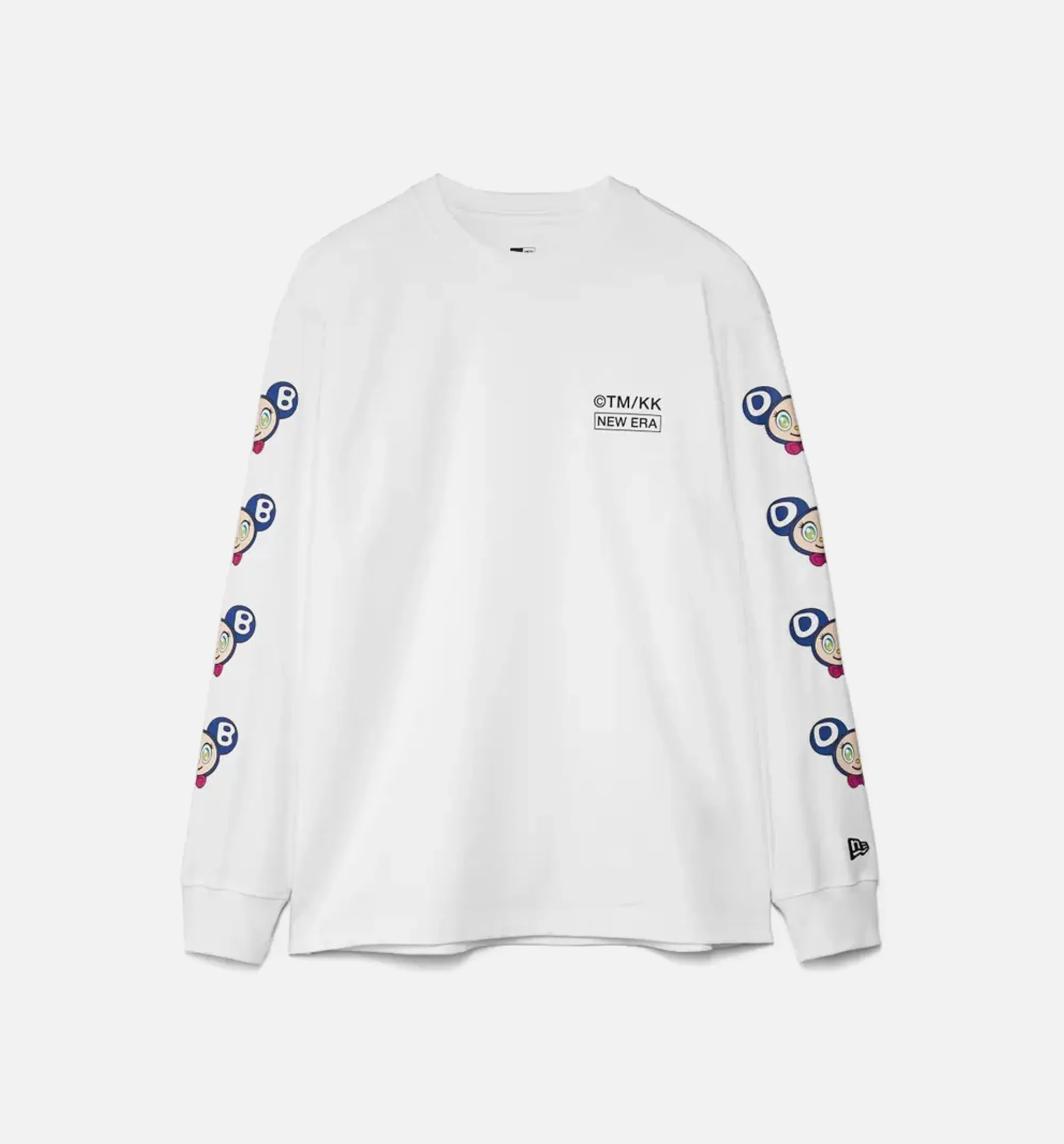 Takashi Murakami Dob Long Sleeve Mens T-shirt - White