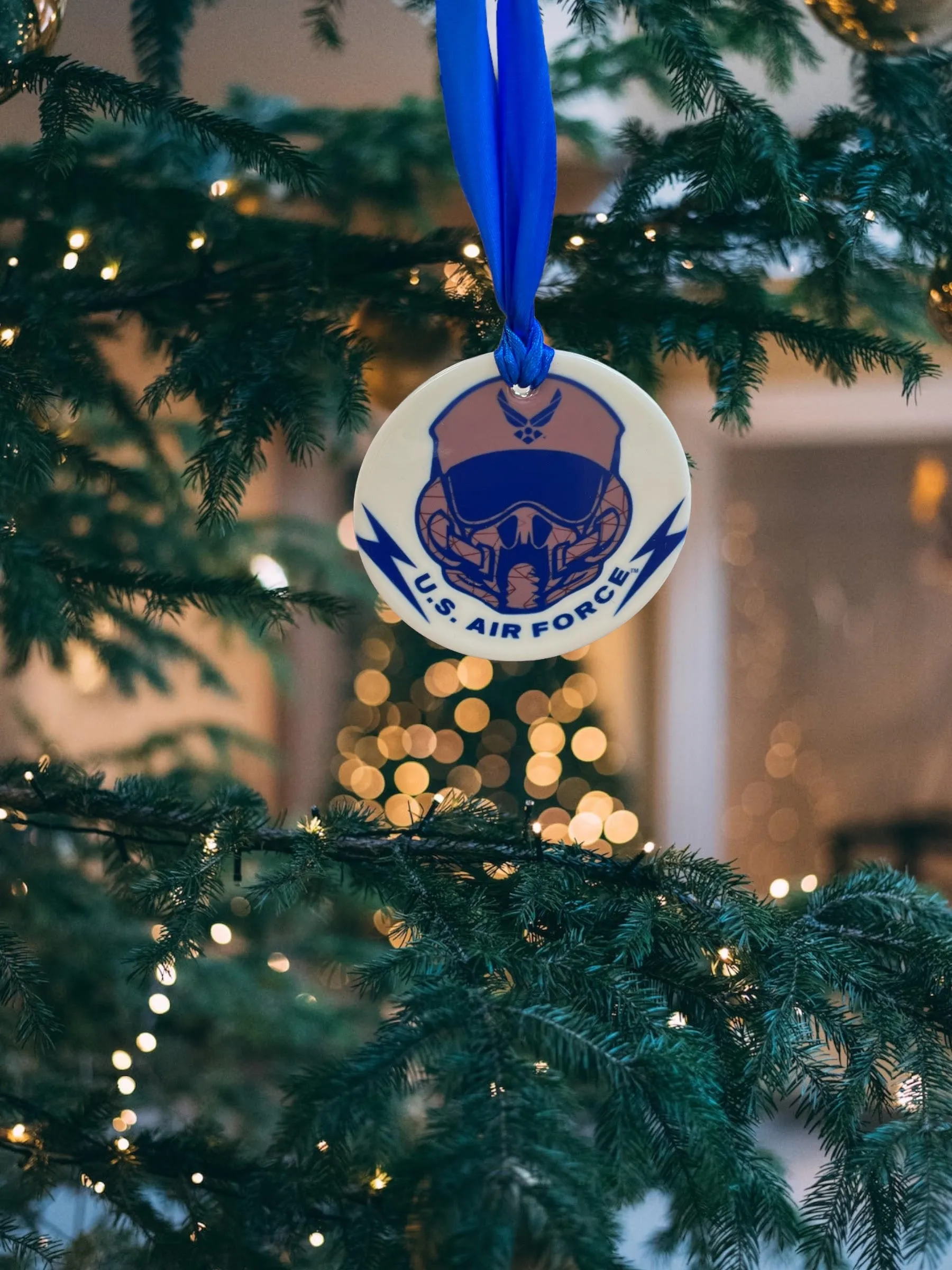 United States Air Force Helmet Ornament