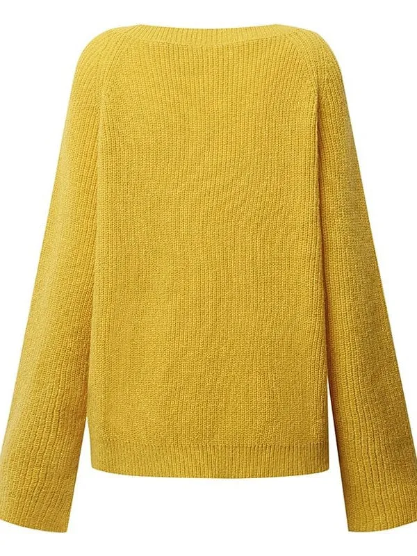 Your New Go-To Color Block Knit Sweater for Women